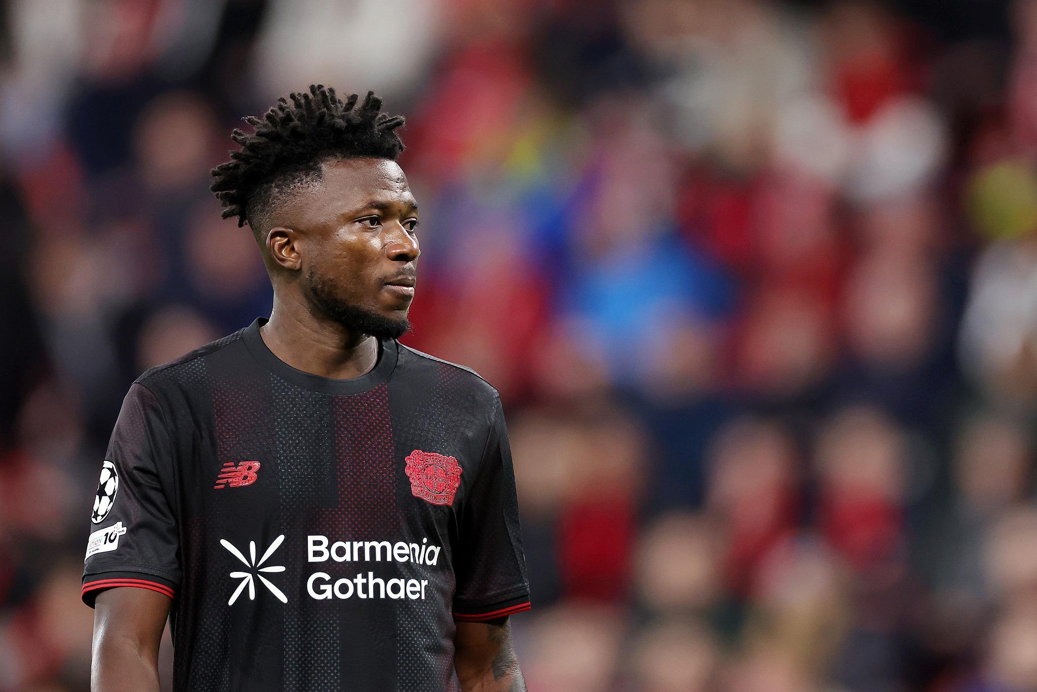 开云体育-非洲杯受伤：塔普索巴将缺阵勒沃库森数周